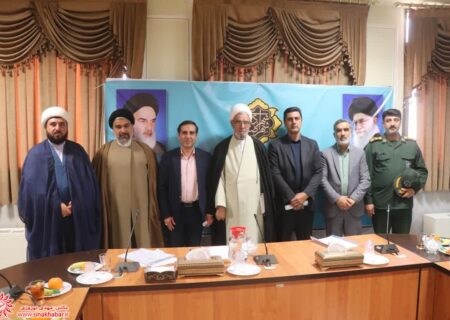 جلسه ستاد اعتکاف شهرستان شهرضا