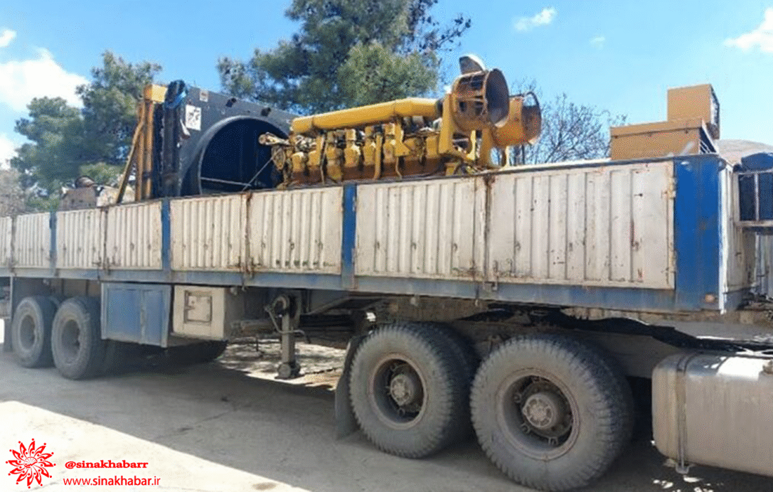 ژنراتور قاچاق ۴۰ میلیارد ریالی در شهرضا کشف شد