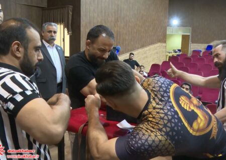 مسابقات قهرمانی مچ اندازی استان در شهرضا برگزار شد