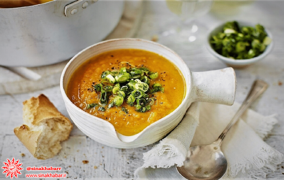 گرماو؛ سوپ کردی خوشمزه برای روز‌های سرد