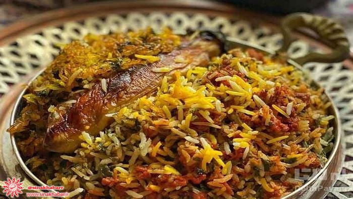 طرز تهیه سبزی پلوی دامغانی لذیذ و مجلسی