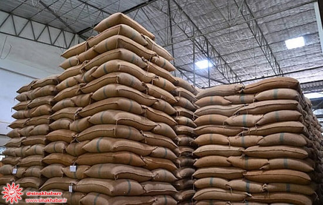 کشف ۱۱۰تُن برنج احتکاری در مبارکه