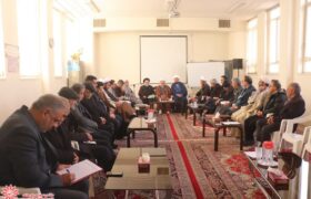 جلسه کمیته قرآن، مساجد و هیئات مذهبی ستاد دهه مبارک فجر شهرضا