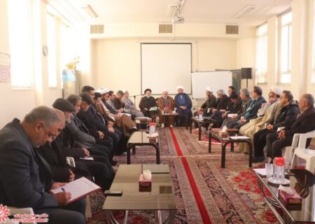 جلسه کمیته قرآن، مساجد و هیئات مذهبی ستاد دهه مبارک فجر شهرضا