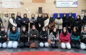 حضور بانوان شهرضایی در سومین اردوی تمرینی تیم کشتی آلیش استان