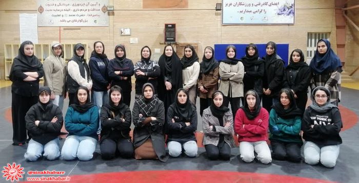 حضور بانوان شهرضایی در سومین اردوی تمرینی تیم کشتی آلیش استان