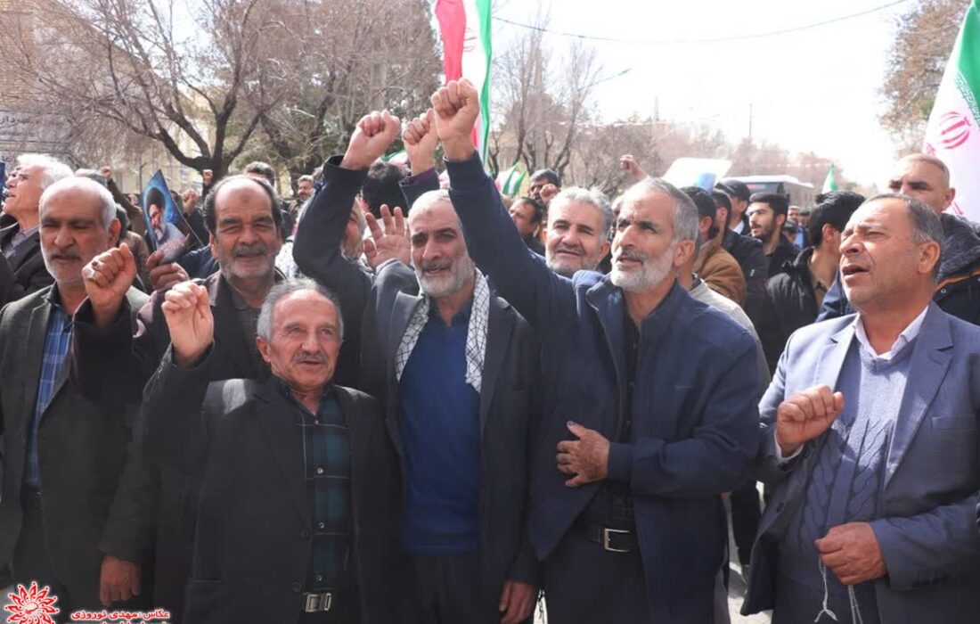 راهپیمایی ۲۲ بهمن ماه در شهرضا