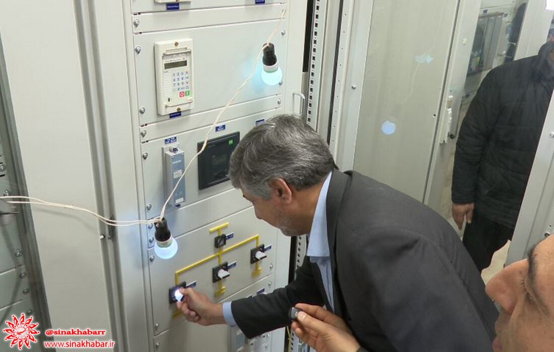 افتتاح طرحهای صنعت برق استان اصفهان و پست برق مهیار شهرضا