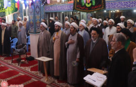 نشست تبیینی بصیرتی ائمه جماعات و روحانیون شهرضا به مناسبت دهه مبارک فجر