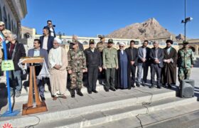 نواخته شدن زنگ انقلاب و آغاز برنامه های دهه فجر در شهرضا