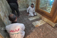 کاروان پیاده انصار الحسین (ع) به شهرضا رسید