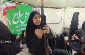 آموزش سلاح در مساجد و تجمعات مردمی در شهرضا