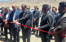 یک واحد صنعتی گاوداری شیری در روستای وشاره شهرضا به بهره برداری رسید