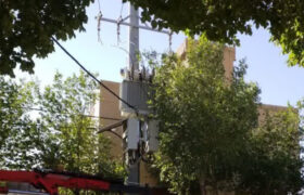 بهبود برق رسانی در خیابان بلال شهرضا