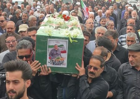 سردار حاج علیرضا کشوری جانباز ۷۰ درصد شهرضایی به یاران شهیدش پیوست