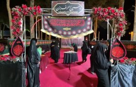برپایی خیمه گاه «ایران حسین جان» در شهرضا