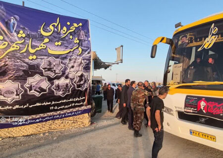 شهرضا گذرگاه زائران تشییع رهبر شهید
