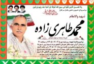 محمد طاهری زاده جانباز ۷۰ درصد شهرضایی به شهادت رسید