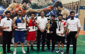 نائب‌قهرمانی تیم بوکس بزرگسالان شهرضا در استان
